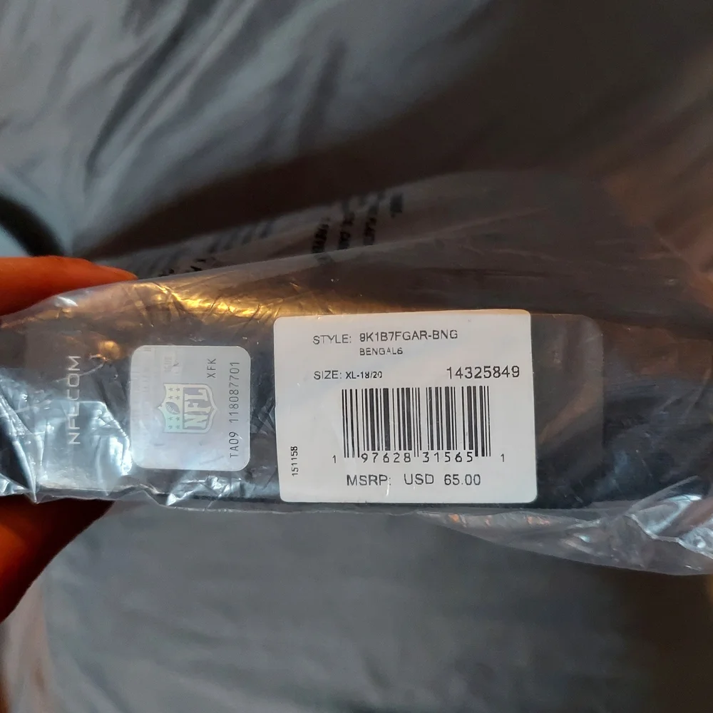 NFL Black and Orange Apparel - Picture 2 of 3